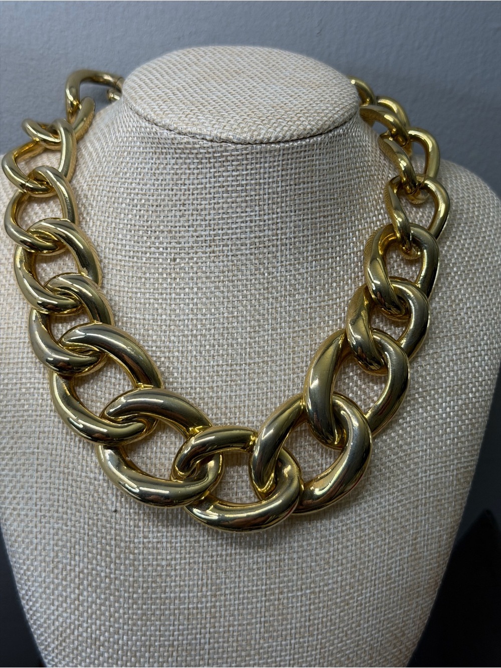 Gold Chunky Link Necklace - Women Jewelry